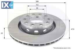 ΔΙΣΚΟΠΛΑΚΑ ΟΠΙΣΘ. AUDI  ADC2611V 4Z7615601