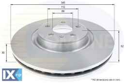 ΔΙΣΚΟΠΛΑΚΑ ΕΜΠΡΟΣΘ.AUDI  ADC2612V 4G0615301 4G0615301G 95B615301B 95B615301M