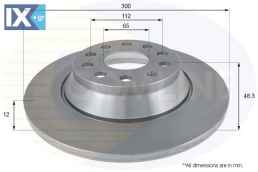 ΕΠΙΧΡΙΣΜΕΝΗ ΔΙΣΚΟΠΛΑΚΑ ΟΠΙΣΘ.  VW  ADC2613 3Q0615601 3Q0615601A 3Q0615601 3Q0615601A 3Q0615601 3Q0615601A 3Q0615601 3Q0615601A