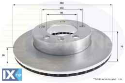 ΕΠΙΧΡΙΣΜΕΝΗ ΔΙΣΚΟΠΛΑΚΑ ΕΜΠΡΟΣΘ.NISSAN  ADC2701V 4319359 4419359 93197403 93197403 8200688880