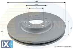 ΕΠΙΧΡΙΣΜΕΝΗ ΔΙΣΚΟΠΛΑΚΑ ΕΜΠΡ.CITROEN-PEUG  ADC2710V 1606308680 4246F4 4246F5 4246F6 4246L0 4246N8 4246P7 4246V4 4249G7 4249L3 95661813 96099616 E169006 E169147 E169513 1606308680 4246F4 4246F6 4246L0 4