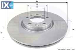 ΕΠΙΧΡΙΣΜΕΝΗ ΔΙΣΚΟΠΛΑΚΑ ΕΜΠΡΟΣΘ.CITROEN-P  ADC2711V 3641958 424993 4249K1 3554083 3641958 424993 4249K1 424993 4249K1