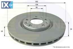 ΔΙΣΚΟΠΛΑΚΑ ΕΜΠΡΟΣΘ.PEUGEOT  ADC2717V 4249F8 4249J3