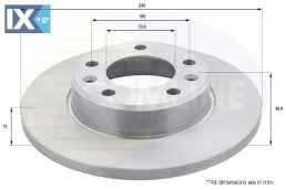 ΕΠΙΧΡΙΣΜΕΝΗ ΔΙΣΚΟΠΛΑΚΑ ΟΠΙΣΘ. PEUGEOT  ADC2728 1610761980