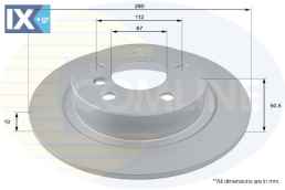 ΕΠΙΧΡΙΣΜΕΝΗ ΔΙΣΚΟΠΛΑΚΑ ΟΠΙΣΘ.  BMW - MIN  ADC2801 34216799367