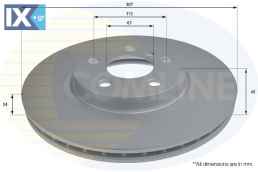 ΕΠΙΧΡΙΣΜΕΝΗ ΔΙΣΚΟΠΛΑΚΑ ΕΜΠΡΟΣΘ.  BMW - M  ADC2802V 34116799351