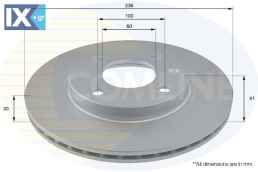ΕΠΙΧΡΙΣΜΕΝΗ ΔΙΣΚΟΠΛΑΚΑ ΕΜΠΡΟΣΘ. OPEL  ADC2808V 13584676 13594676 13584676 13594676 569130