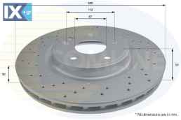 ΕΠΙΧΡΙΣΜΕΝΗ ΔΙΣΚΟΠΛΑΚΑ ΕΜΠΡ.MERCEDES  ADC2810V 2464212712 A2464212712