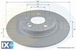ΔΙΣΚΟΠΛΑΚΑ ΟΠΙΣΘ.MERCEDES  ADC2813 1724230212 A1724230212