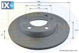 ΔΙΣΚΟΠΛΑΚΑ ΕΜΠΡ. BMW  ADC2823V 34116764629 34116792215 34116854996