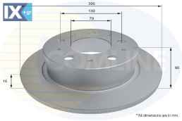 ΕΠΙΧΡΙΣΜΕΝΗ ΔΙΣΚΟΠΛΑΚΑ  ΟΠΙΣΘ. CITROEN  ADC2835 1607880680 424941 424942 4249K6 1607880680 424941 424942 4249K6 51740250 51749555