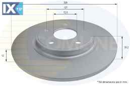 ΕΠΙΧΡΙΣΜΕΝΗ ΔΙΣΚΟΠΛΑΚΑ  ΟΠΙΣΘ.  CHRYSLER  ADC2836 K04779713AA