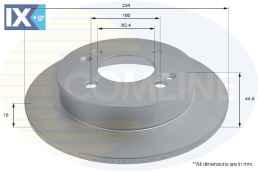 ΕΠΙΧΡΙΣΜΕΝΗ ΔΙΣΚΟΠΛΑΚΑ ΟΠΙΣΘ. HYUNDAI  ADC2840 58411B4300 58411B9000
