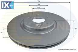 ΔΙΣΚΟΠΛΑΚΑ ΕΜΠΡ. FORD - VOLVO  ADC2844V 1770767 1829608 1844117 CV611125FA CV611125GA DV611125FA 31341644 31381376 31400818 31400938