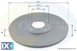 ΔΙΣΚΟΠΛΑΚΑ ΕΜΠΡ.HYUNDAI - KIA  ADC2845V 517122P700 517122W700 517122P700 517122W700