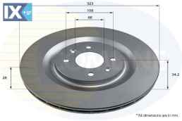 ΕΠΙΧΡΙΣΜΕΝΗ ΔΙΣΚΟΠΛΑΚΑ ΕΜΠΡ. CITROEN - D  ADC2854V 4249L6 4249L6 4249L6