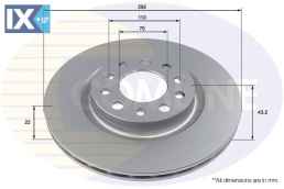 ΕΠΙΧΡΙΣΜΕΝΗ ΔΙΣΚΟΠΛΑΚΑ ΟΠΙΣΘ. ALFA ROMEO  ADC2883V 50532944 50545300 50554320