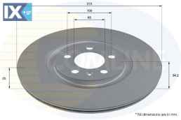 ΕΠΙΧΡΙΣΜΕΝΗ ΔΙΣΚΟΠΛΑΚΑ ΕΜΠΡ. AUDI - SEAT  ADC2887V 6R0615301B 6R0615301B 6R0615301B 6R0615301B