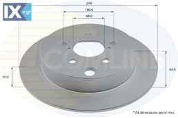 ΕΠΙΧΡΙΣΜΕΝΗ ΔΙΣΚΟΠΛΑΚΑ ΟΠΙΣΘ.SUBARU  ADC2912 26700FJ000