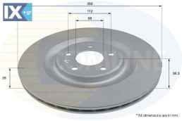 ΕΠΙΧΡΙΣΜΕΝΗ ΔΙΣΚΟΠΛΑΚΑ ΟΠΙΣΘ.AUDI  ADC2963V 4M0615601J 4M0615601P 4M0615601J 4M0615601P