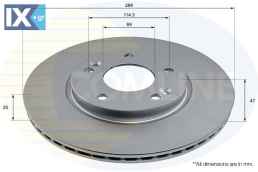 ΕΠΙΧΡΙΣΜΕΝΗ ΔΙΣΚΟΠΛΑΚΑ ΕΜΠΡ.HYUNDAI  ADC2964V 51712G4000 51712G4000