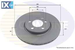 ΕΠΙΧΡΙΣΜΕΝΗ ΔΙΣΚΟΠΛΑΚΑ ΕΜΠΡ.AUDI-SEAT-SK  ADC2992V 2Q0615301H 2Q0615301H 2Q0615301H