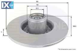 ΔΙΣΚΟΠΛΑΚΑ ΟΠΙΣΘ. RENAULT  ADC3020 8200736267
