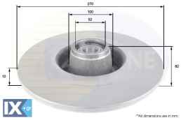 ΔΙΣΚΟΠΛΑΚΑ ΟΠΙΣΘ. RENAULT  ADC3021 7701207898