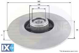 ΔΙΣΚΟΠΛΑΚΑ ΟΠΙΣΘ. RENAULT  ADC3022 8200244108 8200649353
