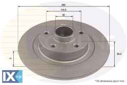 ΕΠΙΧΡΙΣΜΕΝΗ ΔΙΣΚΟΠΛΑΚΑ ΟΠΙΣΘ.RENAULT  ADC3033 432027306R