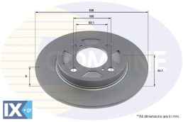ΔΙΣΚΟΠΛΑΚΑ ΟΠΙΣΘIA SUZUKI  ADC4048 5561152R00 5561152R01 55611M68P00