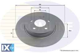 ΕΠΙΧΡΙΣΜΕΝΗ ΔΙΣΚΟΠΛΑΚΑ ΟΠΙΣΘIA  MERCEDES  ADC4052 0004230512 A0004230512