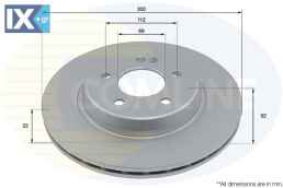 ΔΙΣΚΟΠΛΑΚΑ ΟΠΙΣΘIA MERCEDES  ADC4075V 0004231812 A0004231812
