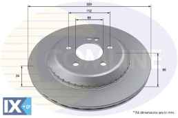 ΔΙΣΚΟΠΛΑΚΑ ΟΠΙΣΘIA MERCEDES  ADC4088V 2224200472 A2224200472