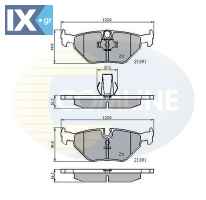 ΣΕΤ ΔΙΣΚΟΦΡΕΝΑ ΟΠΙΣΘ. BMW  CBP01011 34211163395 34212157591 34212157592 34216761281