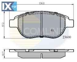 ΣΕΤ ΔΙΣΚΟΦΡΕΝΑ ΕΜΠΡ. CITROEN-PEUGEOT  CBP01038 1611140980 1613704080 425222 425235 425250 425252 425253 425331 425339 425385 425418 425427 425471 425489 425492 E172125 E172284 E172315 1613704080 42522