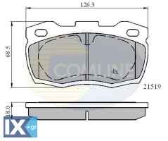 ΣΕΤ ΔΙΣΚΟΦΡΕΝΑ ΕΜΠΡ. LAND ROVER  CBP01052 RTC5574 STC2952 RTC5574 SFP000140 SFP000260 STC1275 STC1276 STC2952