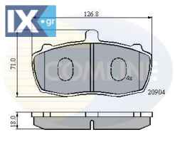 ΣΕΤ ΔΙΣΚΟΦΡΕΝΑ ΕΜΠΡ. LAND ROVER  CBP01066 GBP272 GBP272 RTC3348 STC2950