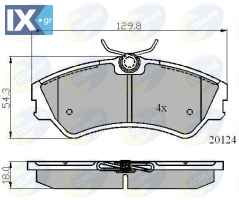 ΣΕΤ ΔΙΣΚΟΦΡΕΝΑ ΕΜΠΡ. VW  CBP01073 701698151 701698151C 701698151 701698151C 701698151 701698151C 701698151 701698151C
