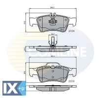 ΣΕΤ ΔΙΣΚΟΦΡΕΝΑ ΟΠΙΣΘ. MERCEDES  CBP01118 0004230230 0034205120 004230230 0044204420 004420442067 0054207920 0054209320 0054209420 0064200120 006420012041 0074201020 007420102041 0074206720 0074206820