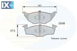 ΣΕΤ ΔΙΣΚΟΦΡΕΝΑ ΕΜΠΡ. AUDI-SEAT-VW  CBP01144 6E0698151 6E0698151 6E0698151 6E0698151