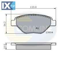 ΣΕΤ ΔΙΣΚΟΦΡΕΝΑ ΕΜΠΡ. RENAULT  CBP01159 410609192R 7701207673