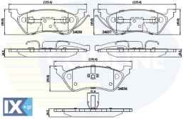 ΣΕΤ ΔΙΣΚΟΦΡΕΝΑ ΟΠΙΣΘ. CHRYSLER-JEEP  CBP01164 05019805AA 5019805AA 5071948AA 05014036AA 05071948AA 5014036AA 5019805AA 5071948AA K05014036AA 5019805AA 5071948AA