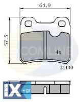 ΣΕΤ ΔΙΣΚΟΦΡΕΝΑ ΟΠΙΣΘ. OPEL  CBP0117 1605693 1605728 1605877 1605879 4467072 90278133 90297537 90485136 93225005 1605728 1605877 1605879 90278133 90297537 90485133 90485136 4467072