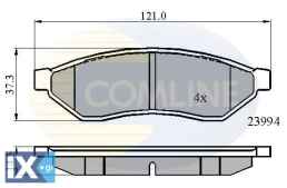 ΣΕΤ ΔΙΣΚΟΦΡΕΝΑ ΟΠΙΣΘ. CHEVROLET  CBP01190 96496766 96496763