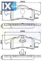 ΣΕΤ ΔΙΣΚΟΦΡΕΝΑ ΟΠΙΣΘ. JEEP  CBP01231 05011978AA 05011970AA 05011970AB 05011978AA 5011970AA