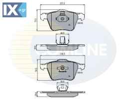 ΣΕΤ ΔΙΣΚΟΦΡΕΝΑ ΕΜΠΡ. VOLVO  CBP01280 274331 30769125 31262705