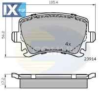 ΣΕΤ ΔΙΣΚΟΦΡΕΝΑ ΟΠΙΣΘ. AUDI-SKODA-SEAT  CBP01284 1K0698451 1K0698451B 1K0698451D 1K0698451E 1K0698451F 1K0698451G 1K0698451H 1K0698451K 1K0698451L 3AA698451 3C0698451 3C0698451A 3C0698451B 3C0698451C 3