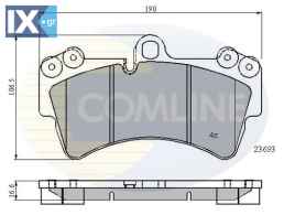 ΣΕΤ ΔΙΣΚΟΦΡΕΝΑ ΕΜΠΡ. AUDI - PORSCHE - VW  CBP01315 4L0698151C 7L0698151A 7L0698151C 7L0698151E 7L0698151G 7L0698151J 7L0698151P 7L0698151R 7L6698151A 7L6698151D 7L0698151A 7L0698151C 7L0698151E 7L0698