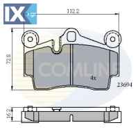 ΣΕΤ ΔΙΣΚΟΦΡΕΝΑ ΟΠΙΣΘ. PORSCHE-AUDI  CBP01316 7L06698451A 4L0698451D 7L0615415B 7L0698451 7L0698451A 7L0698451B 7L0698451G 7L0698451H 7L5698451 7L5698451B 7L6698451A 7L6698451D 4L0698451D 7L0615415B 7L